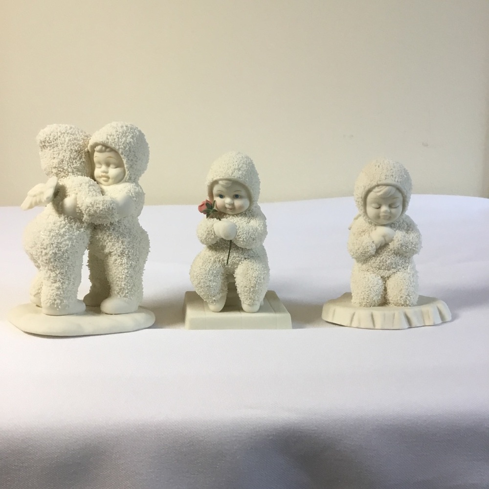 Snow babies- set of 3